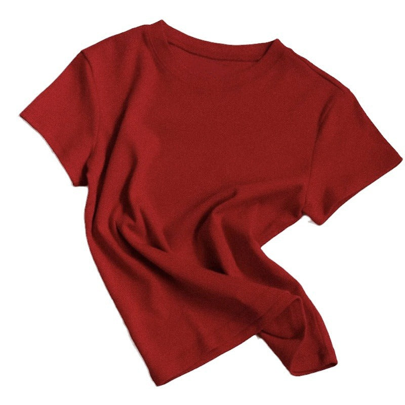 Dame afslappet oversized T-shirt i kvalitetsbomuld med moderne snit Stilla