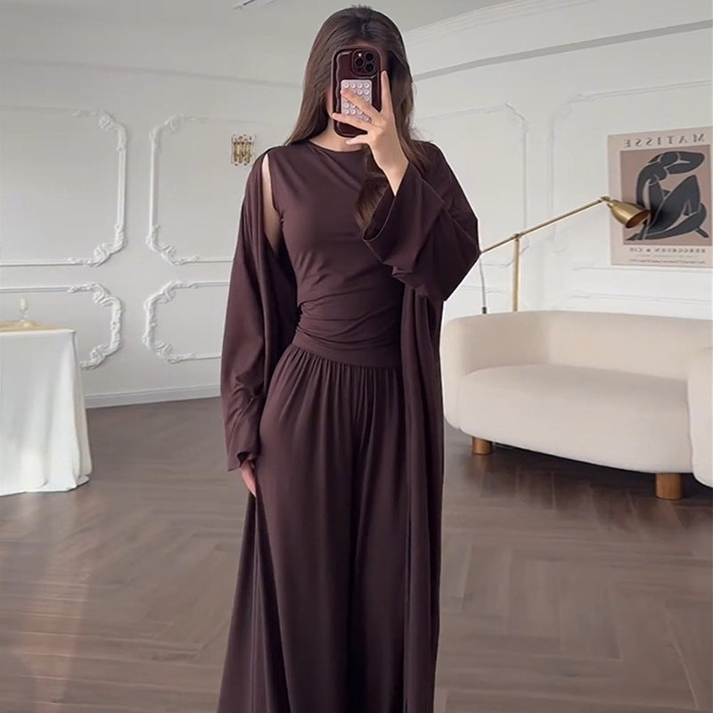 Dame jumpsuit med elegant overdel Stilla
