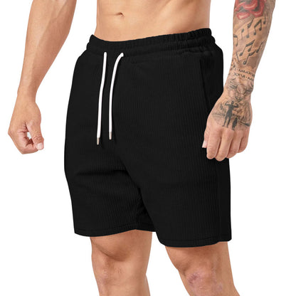 Herren casual sport shorts med elastisk talje og praktiske lommer Stilla