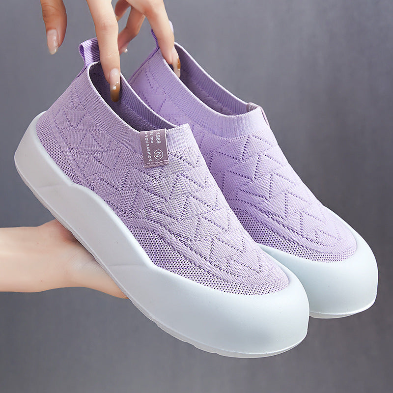 Dame Elastiske og moderne Sneakers med innovativ sål Stilla