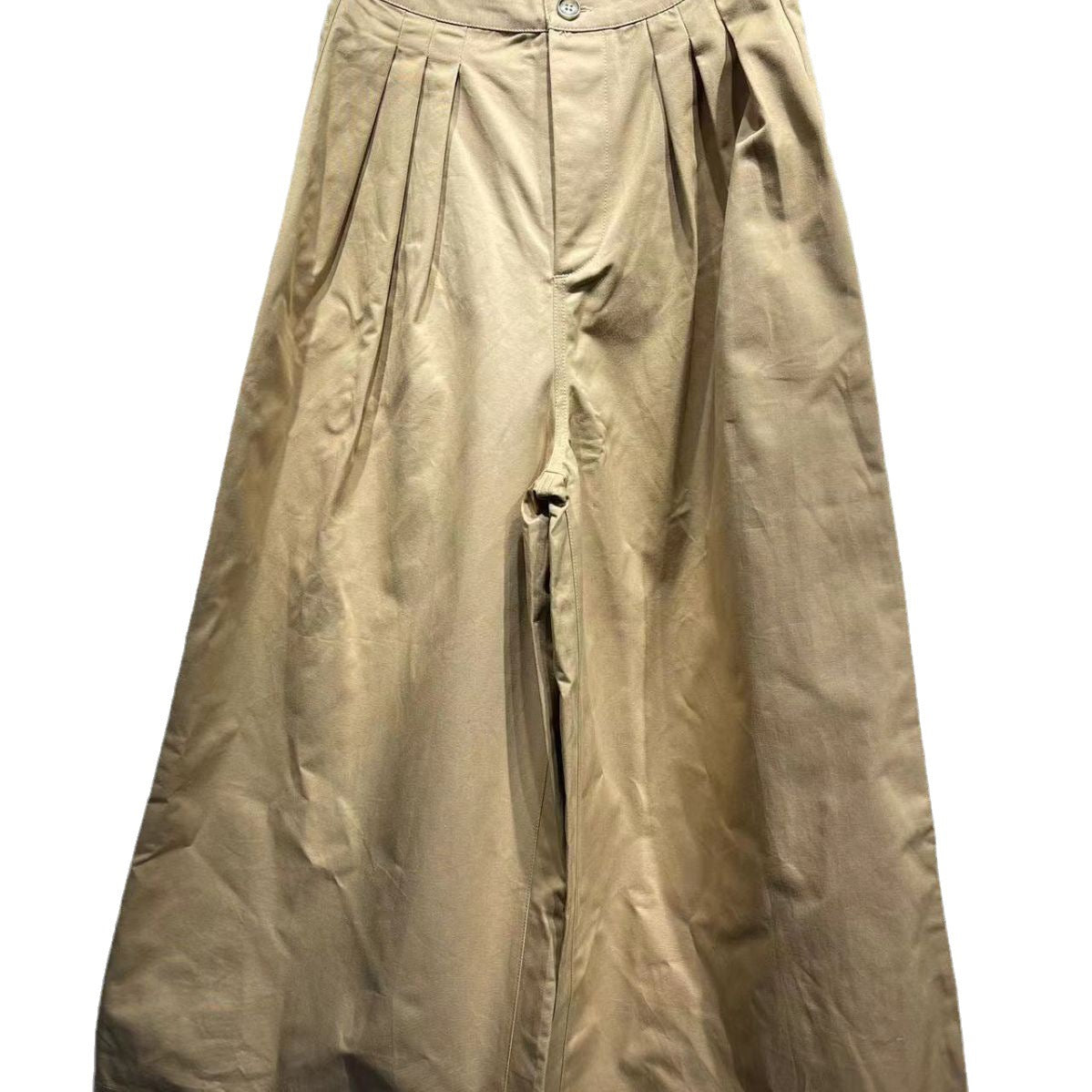 Dame afslappet maxikombination med elegant V-udskæring og folded taljesnor Stilla