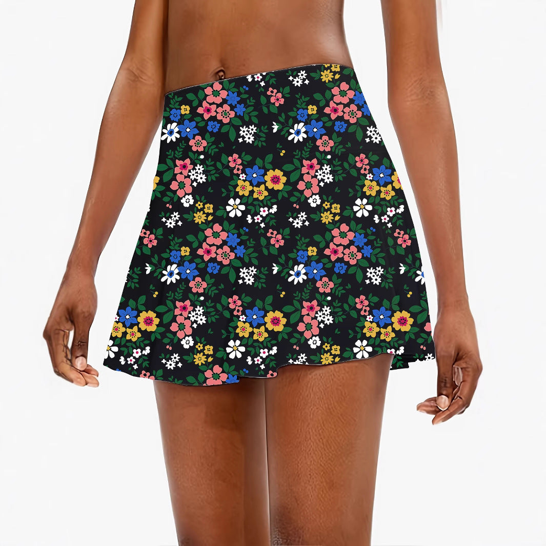 Dame Active Wear Blomsterkjole Stilla