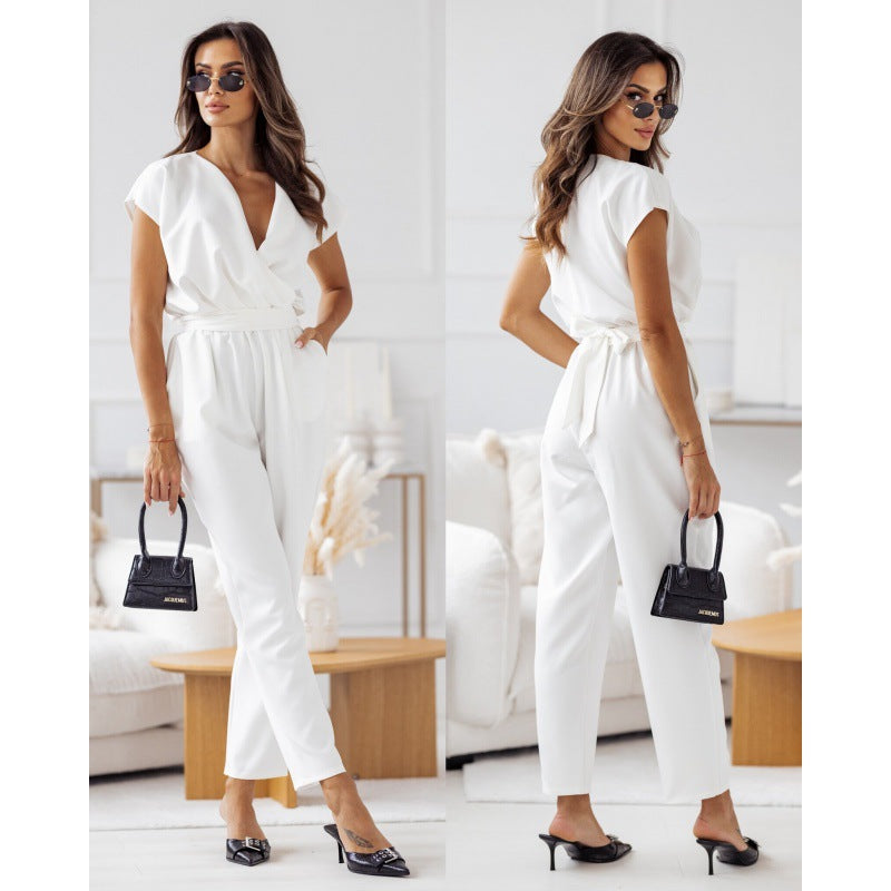 Dame elegant skræddersyet jumpsuit Stilla