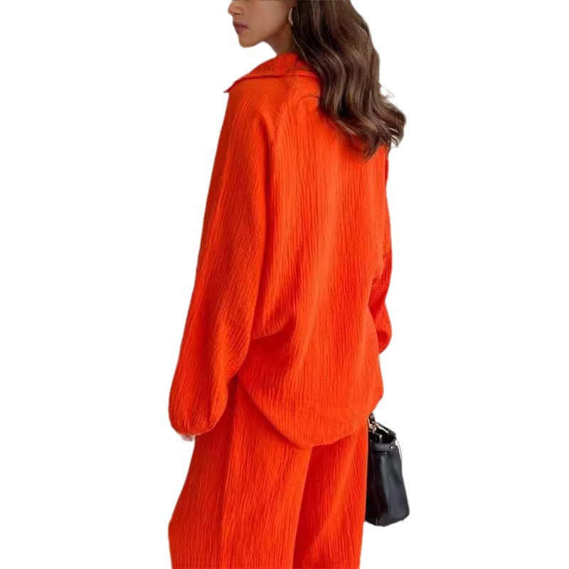 Damer Komfortabel Jumpsuit med bredde ben og løs pasform Stilla