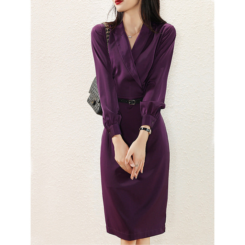 Dame elegant bluse med voluminøse ærmer og struktureret design Stilla