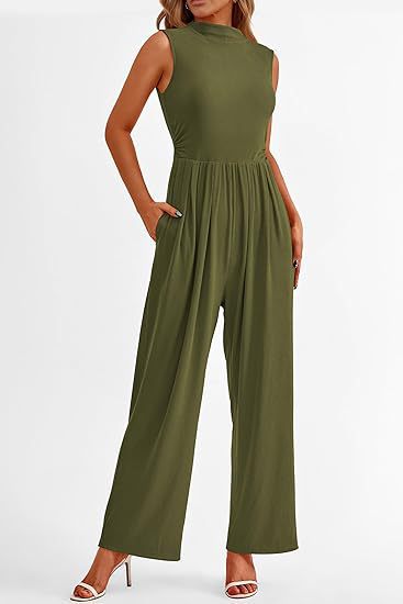 Dame elegant Flowy Jumpsuit Stilla