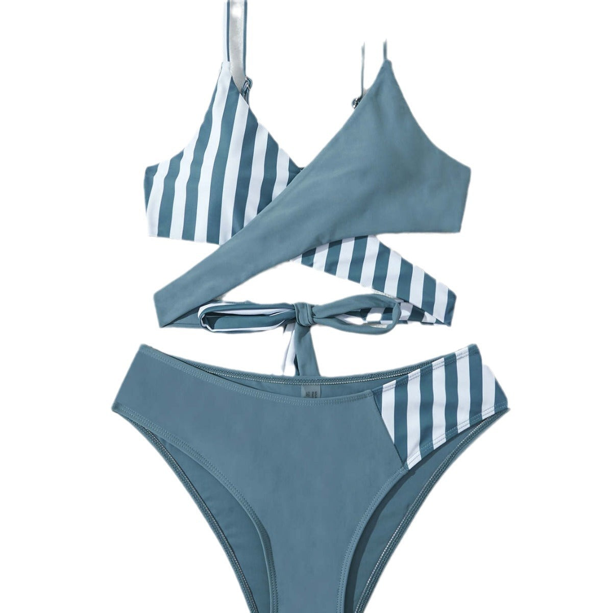 Dame Cut-Out stribet Bikini Sæt Stilla