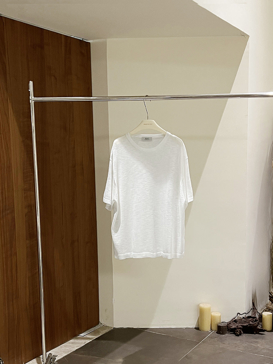 Dame afslappet kortærmet T-shirt med åndbart materiale Stilla