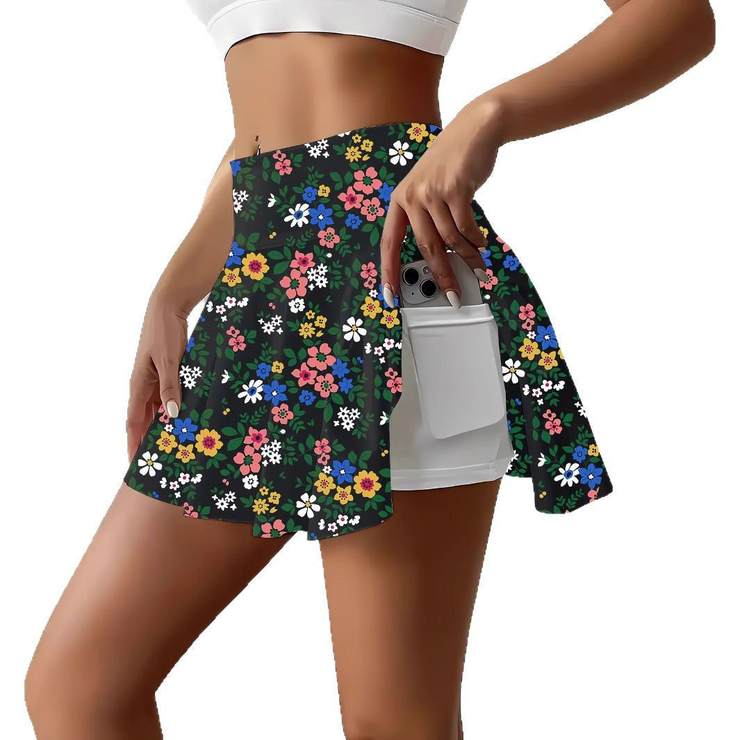 Dame Active Wear Blomsterkjole Stilla