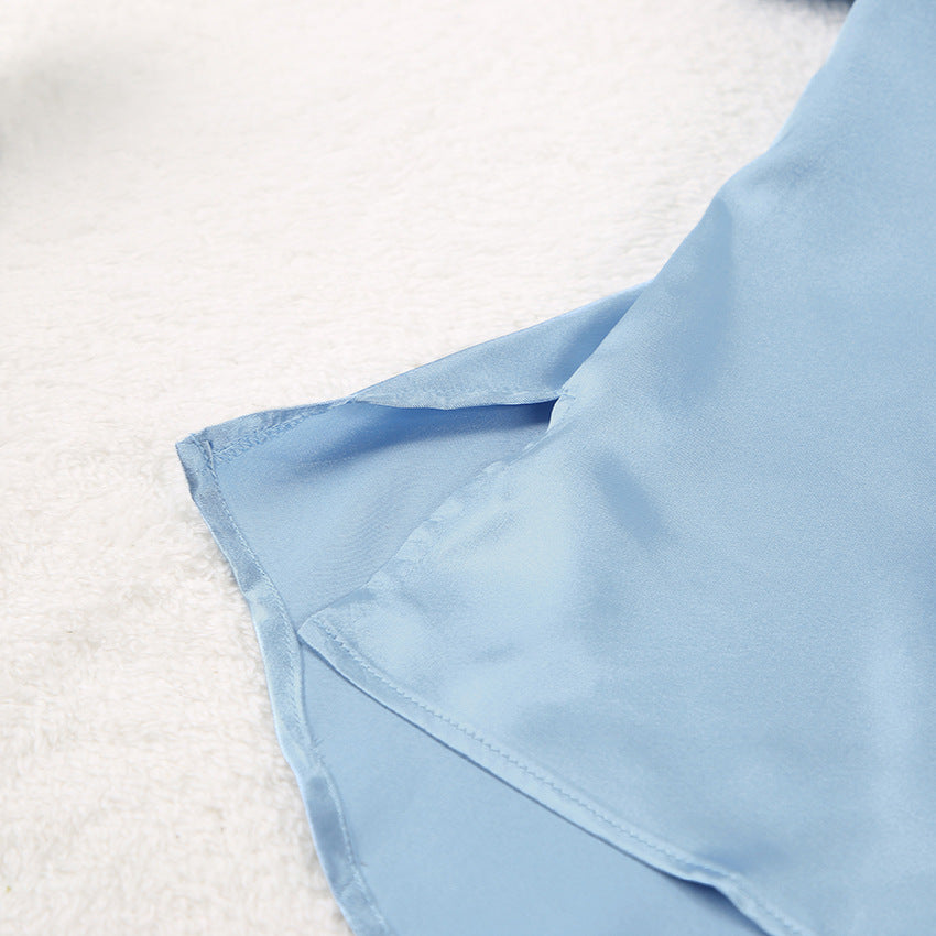 Dame afslappet lounge-sæt med cropped overdel og løs pasform Stilla