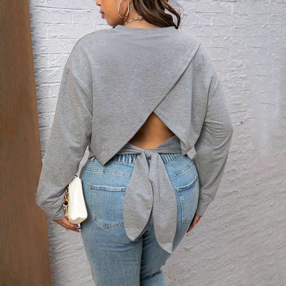 Dame afslappet langærmet skjorte lavet af blød bomuldsblanding med diskret snit Stilla