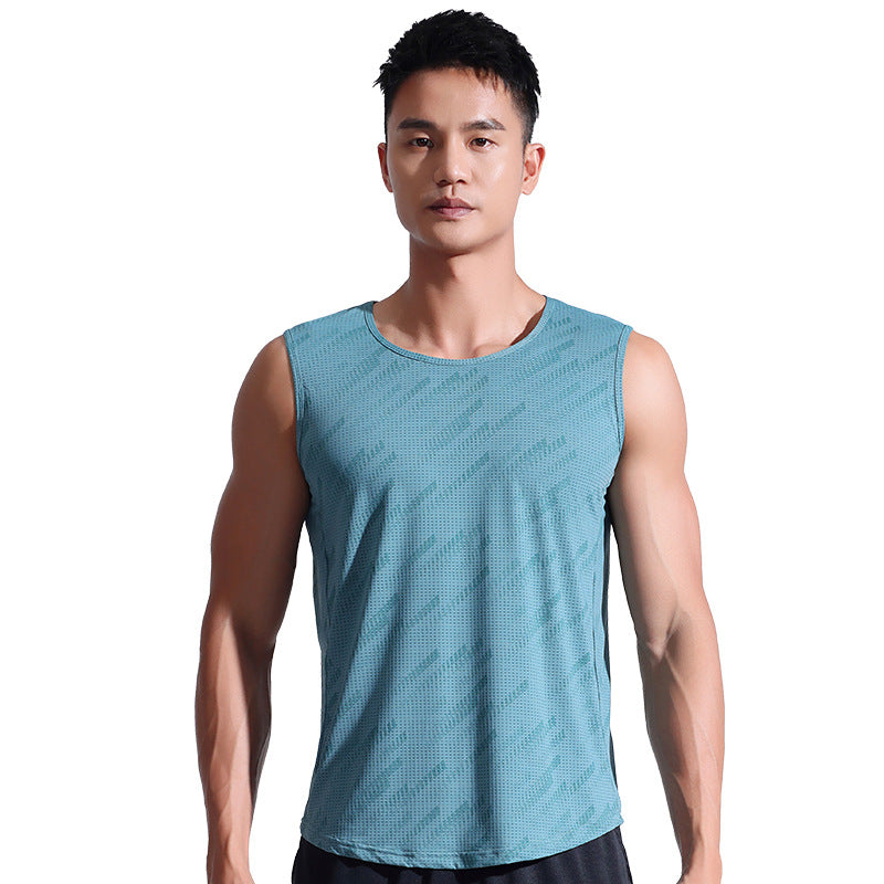 Herrer Sporty funktionel shirt uden ærmer med høj fugtstyring og åndbare egenskaber Stilla