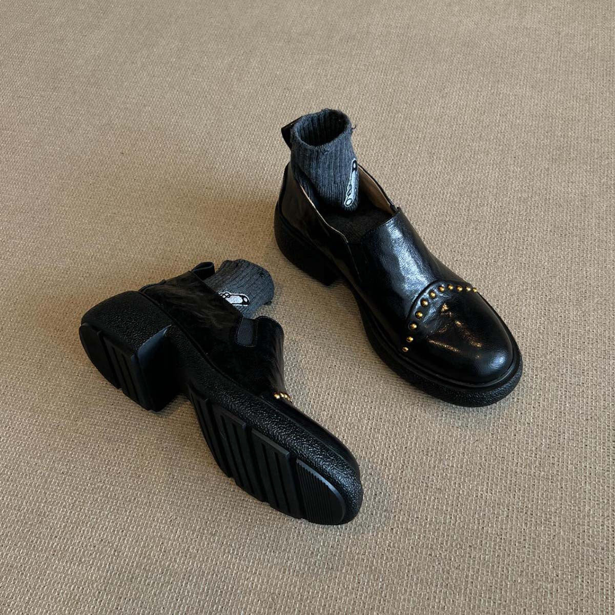 Dame dekorative prikkede ankelstøvler Stilla