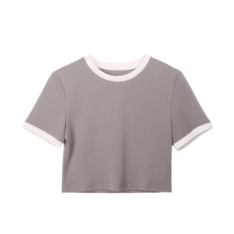 Dame cropped T-Shirt Stilla