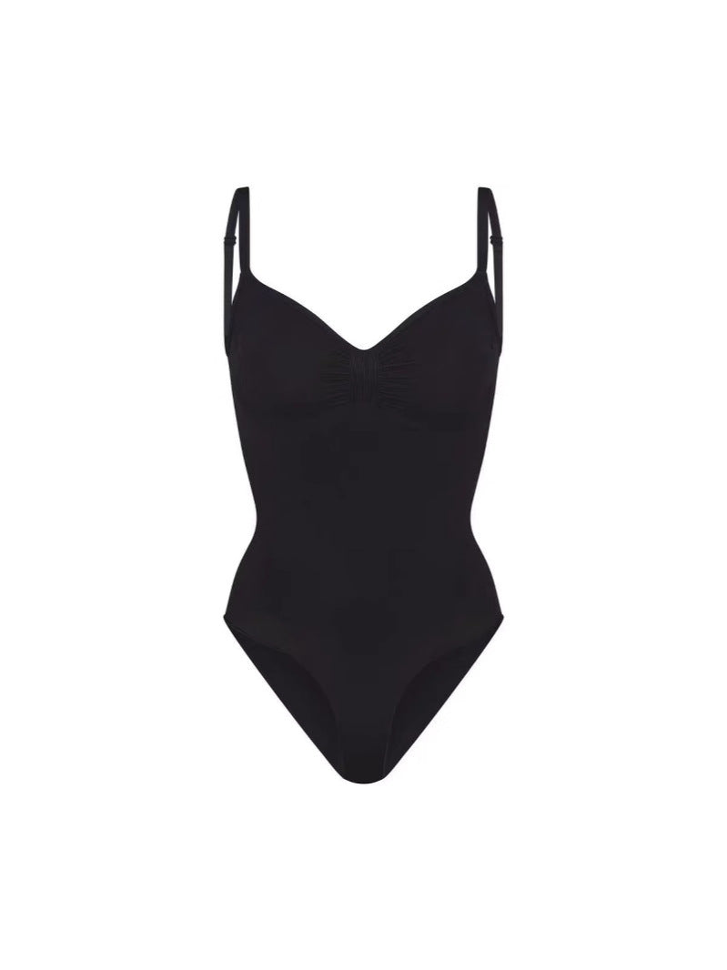 Dame Sømløs Justerbare Stropper Bodysuit Stilla
