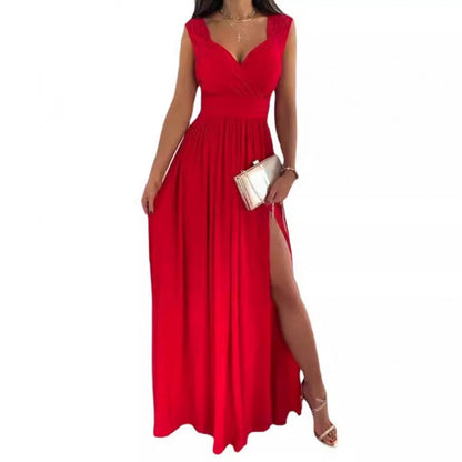 Femme Elegante Maxikjoler med Spidsudsmykninger Stilla