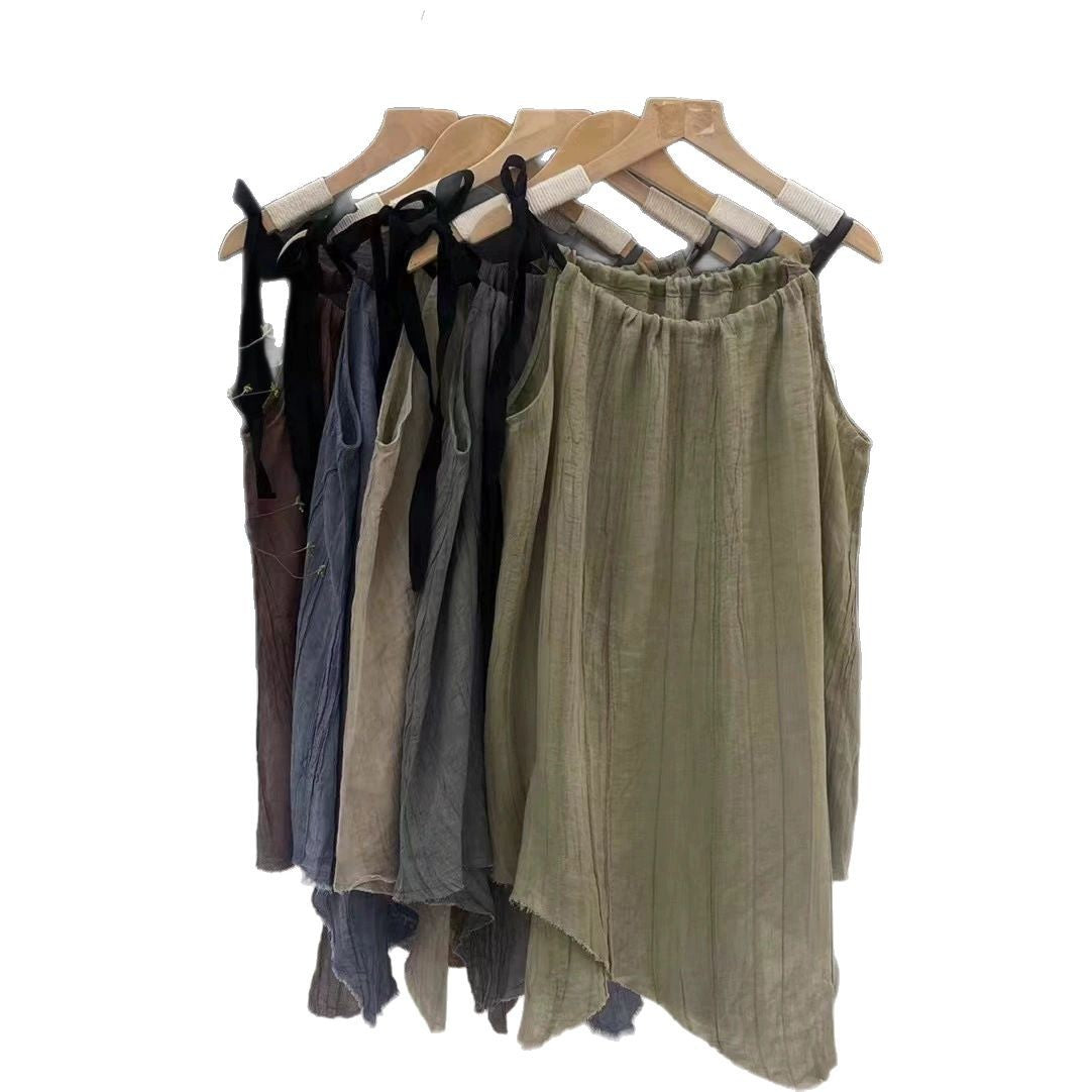 Dame Elegant Asymmetrisk Maxi-Nederdel Stilla