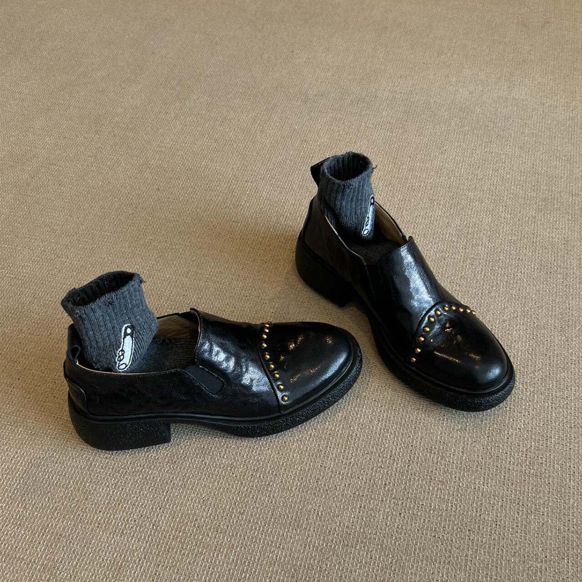 Dame dekorative prikkede ankelstøvler Stilla