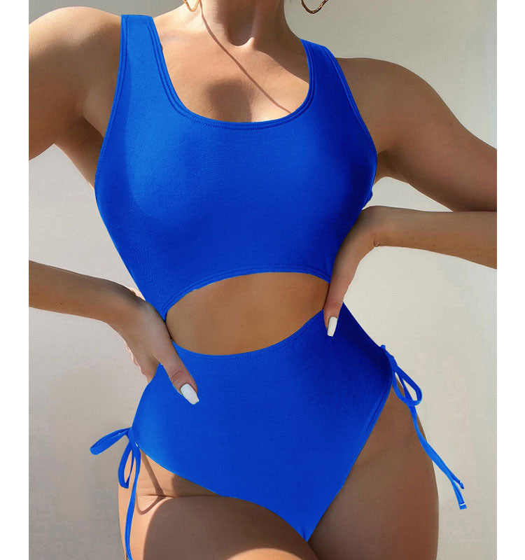 Dame Cut-Out højskåret badedragt Stilla 1750922305