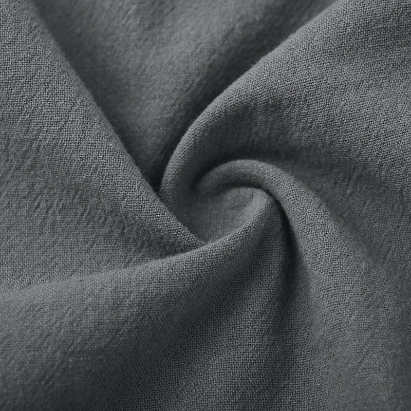 Dame A-linje uden ærmer fritidskjole med lommer Stilla