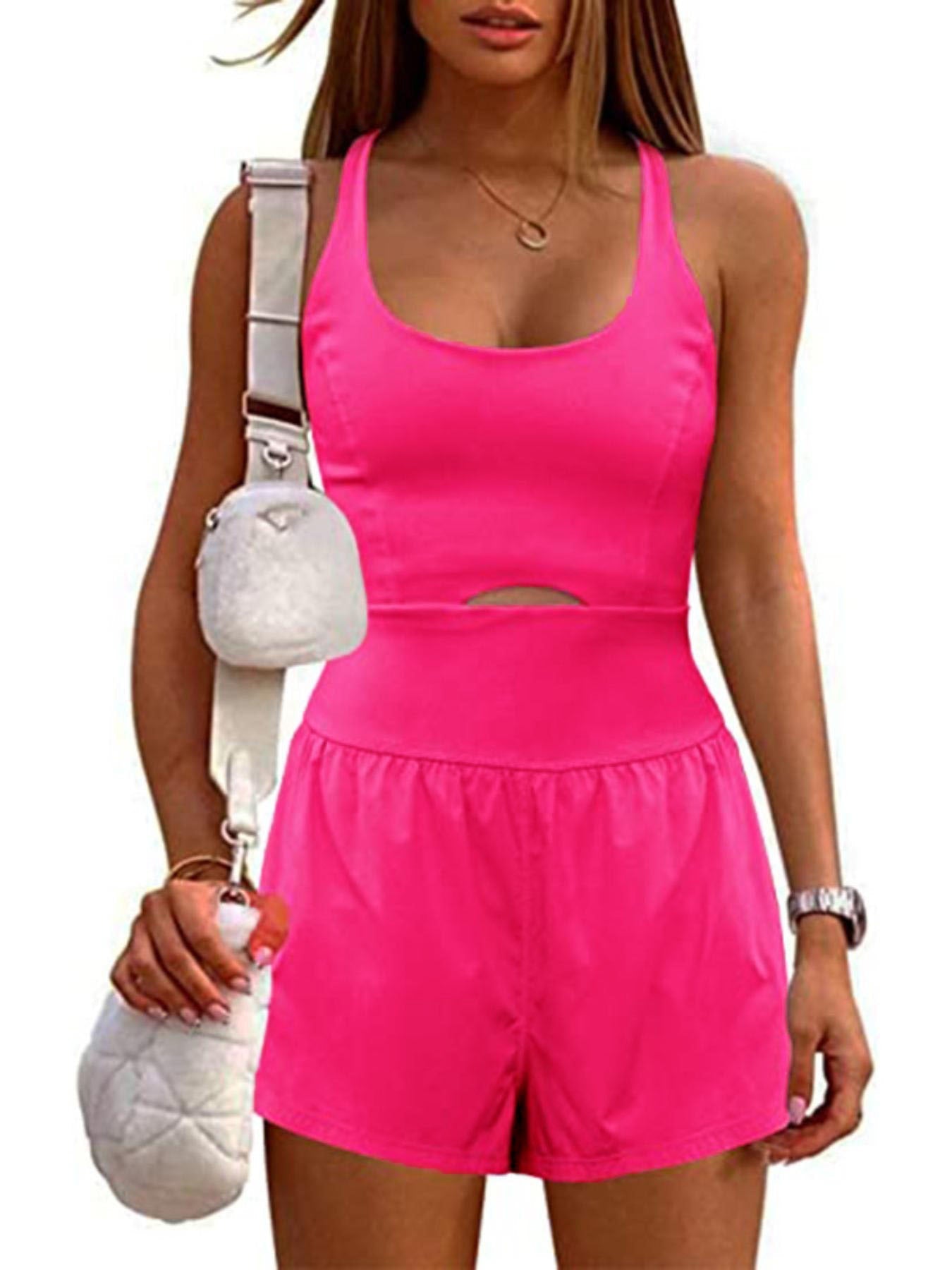 Stilla | Ryggen-jumpsuit Motetrend Dobbelt Stroppe Tæt Jumpsuit