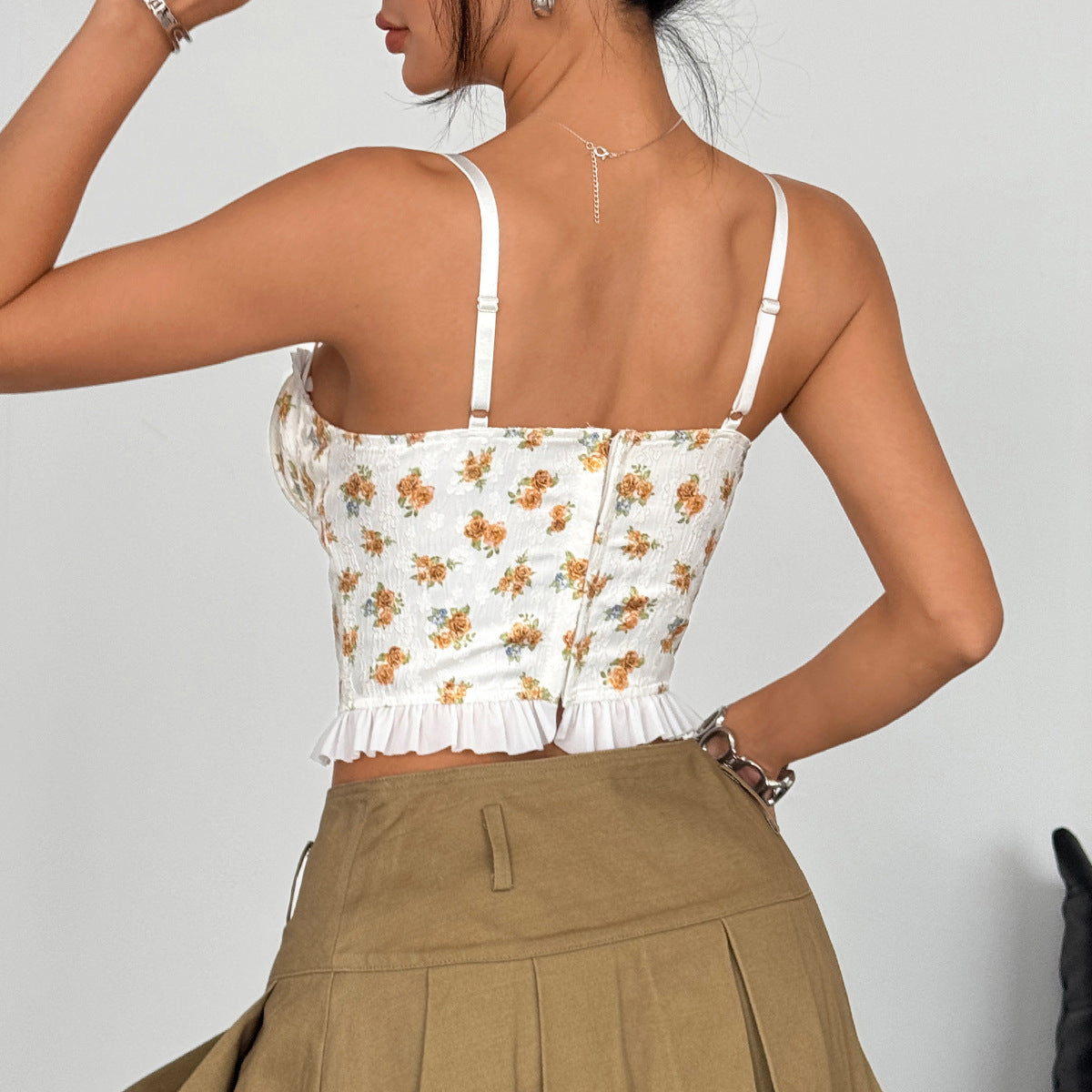 Dame dekoreret corsage Stilla