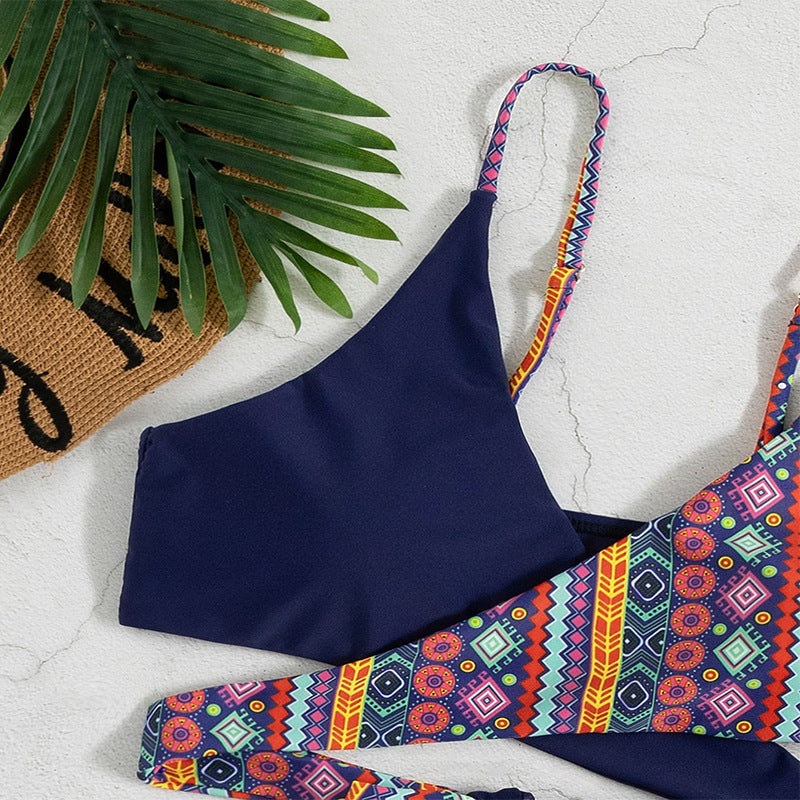 Dame Cut-Out mønstret badeshorts Stilla