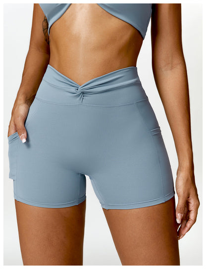 Stilla | Nude Feel Tight Yoga Shorts Casual Outdoor Running Og Motion Fitness Bukser