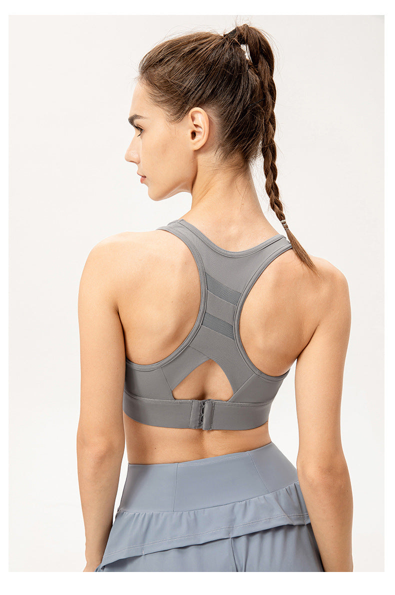 Stilla | Strength Én Delt Yoga Bh Justerbar Spænde Sportsveste, Stødabsorberende Løbe Træningsundertøj Til Kvinder