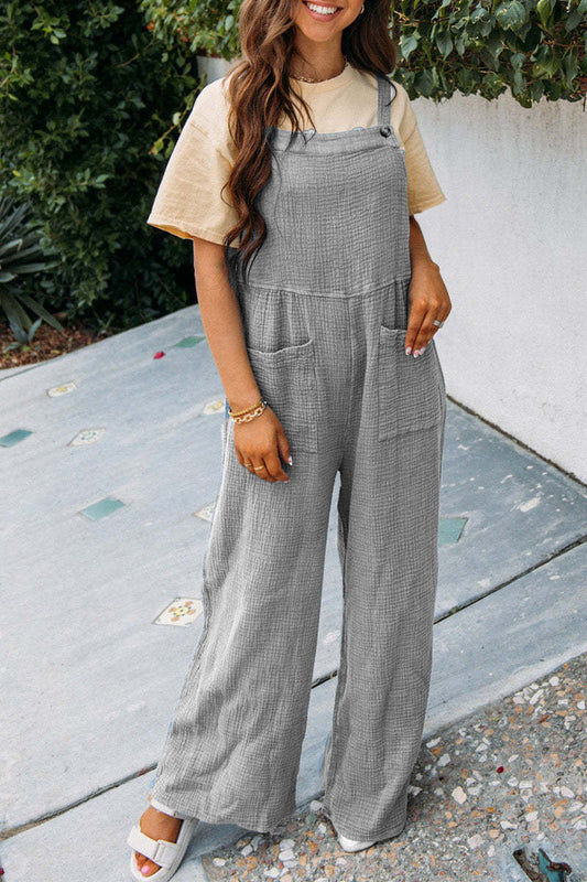 Dame Fritid Utility Overall Jumpsuit Stilla