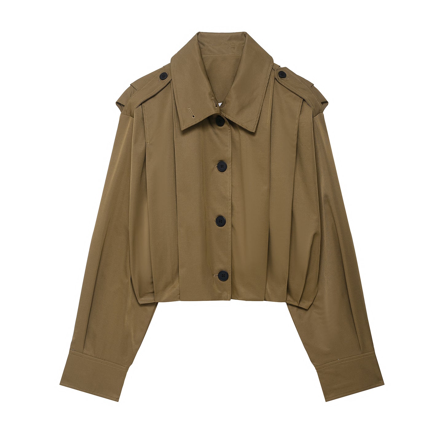 Dame afslappet cropped jakke Stilla