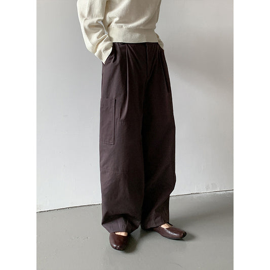 Dame afslappede cargo-bukser med sidelommer Stilla