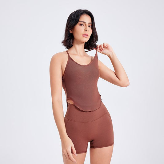 Stilla | Spun Garn Vest Fast Cup Yoga Jakke Til Kvinder, Casual Løb Og Trænings Bh