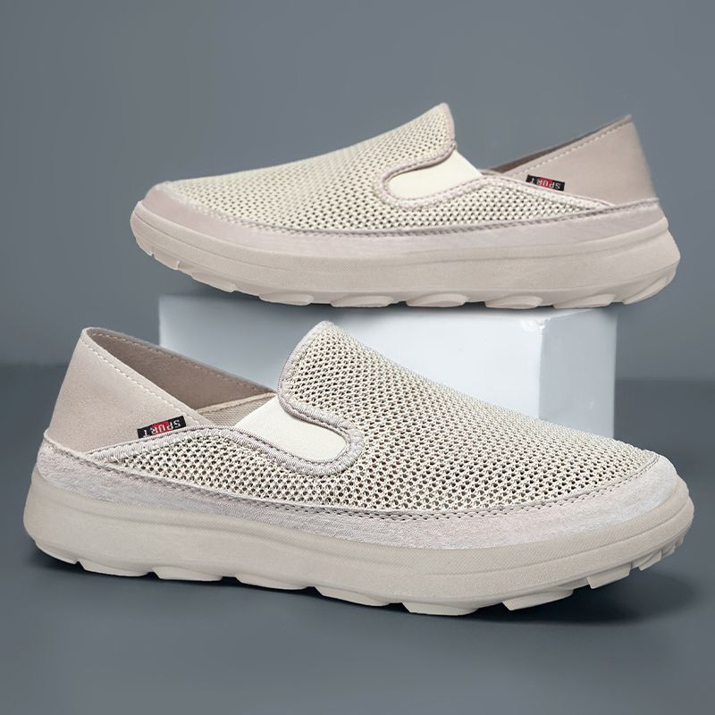 Dame Let Slip-On Åndbare Sneakers med Fleksibel Mesh-Design Stilla