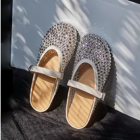 Dame Dekorative Nitter Slip-On Mules Stilla