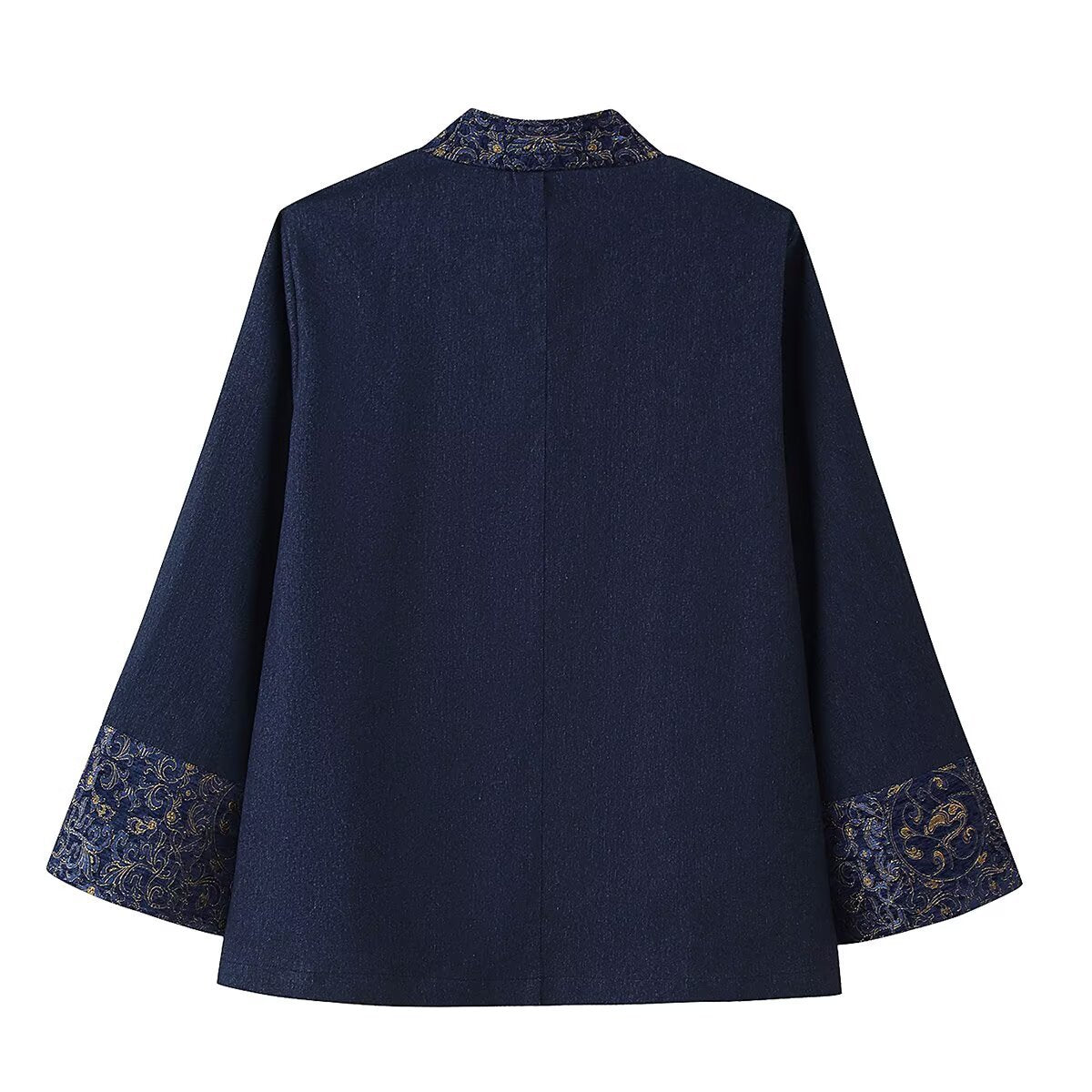 Dame elegant jakke med dekorerede ærmer Stilla