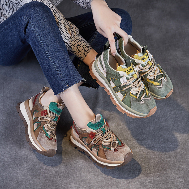 Herrer Fritid Chunky Platform Sneakers Stilla