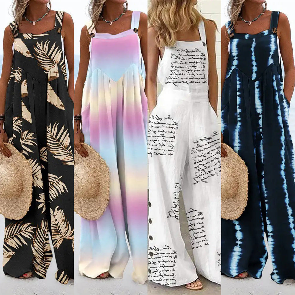Dame Fritid Maxi Jumpsuit Stilla