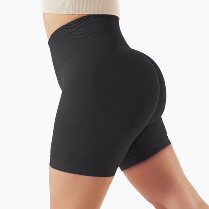 Stilla | High Waist Yoga Shorts Hip Raise Fitness Pants Til Tight Running Exercise Ydre Tøj