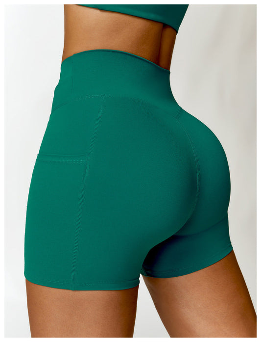 Stilla | Nude Feel Tight Yoga Shorts Casual Outdoor Running Og Motion Fitness Bukser