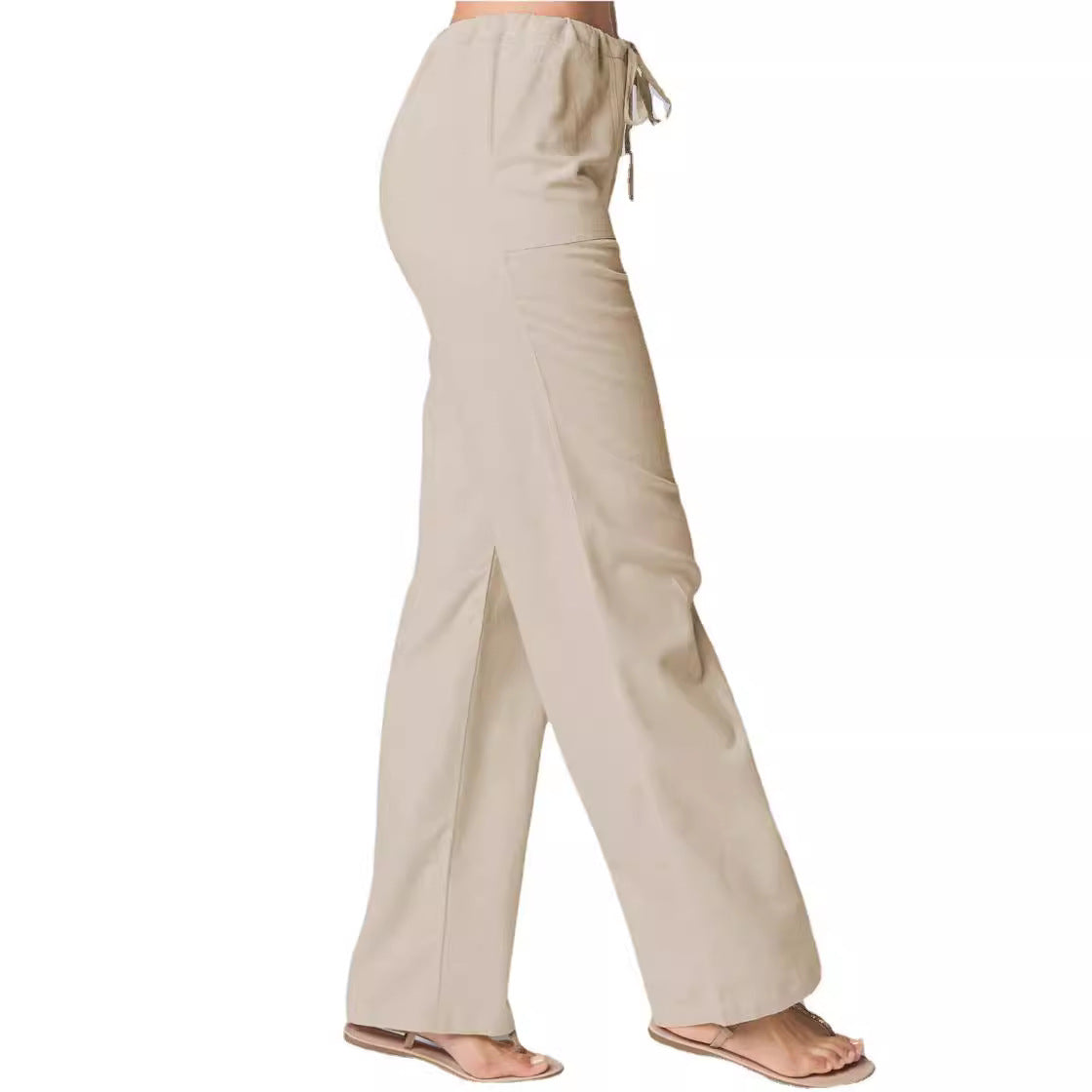 Dame Afslappet Bred Behagelig Bukser Stilla