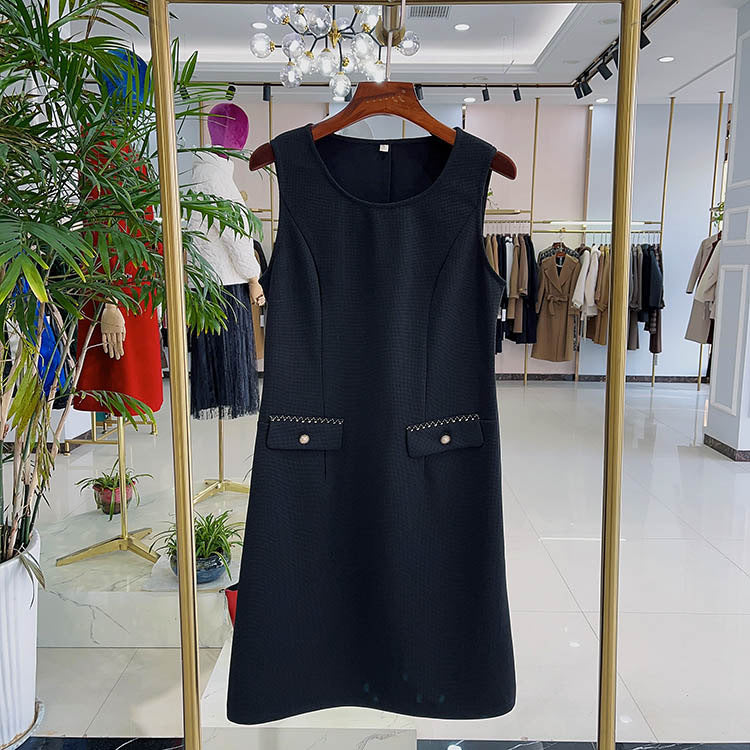 Dame elegant blazer-kjole med stilige accenter og høj kvalitet forarbejdning Stilla