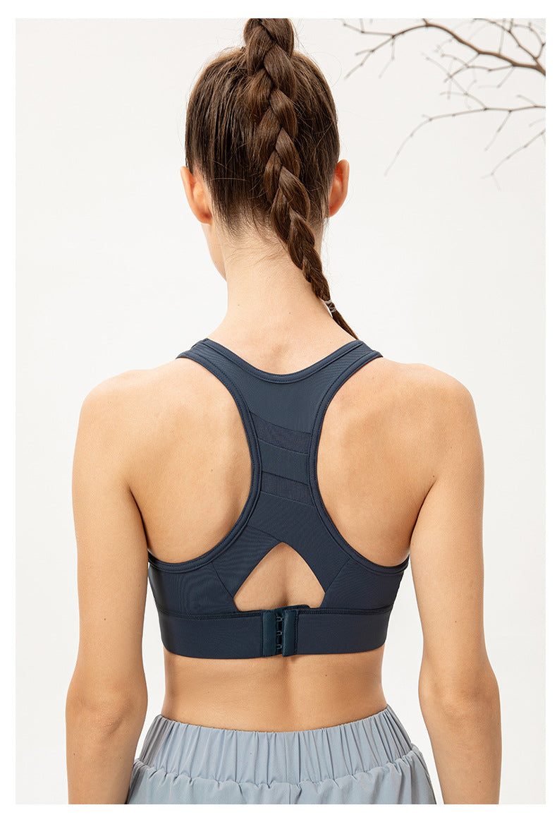 Stilla | Strength Én Delt Yoga Bh Justerbar Spænde Sportsveste, Stødabsorberende Løbe Træningsundertøj Til Kvinder