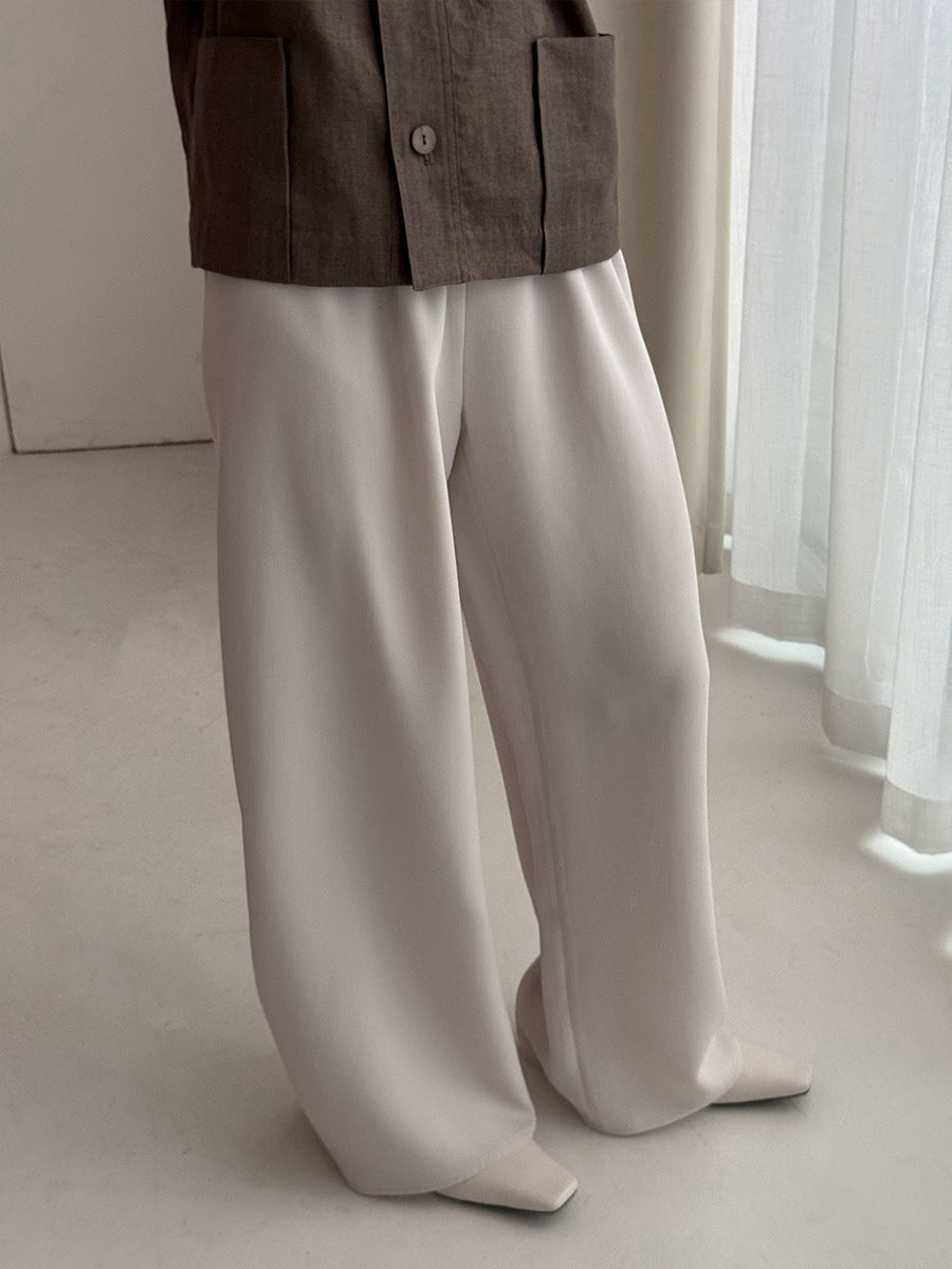 Dame bred culotte med elastisk talje og elegant snit Stilla