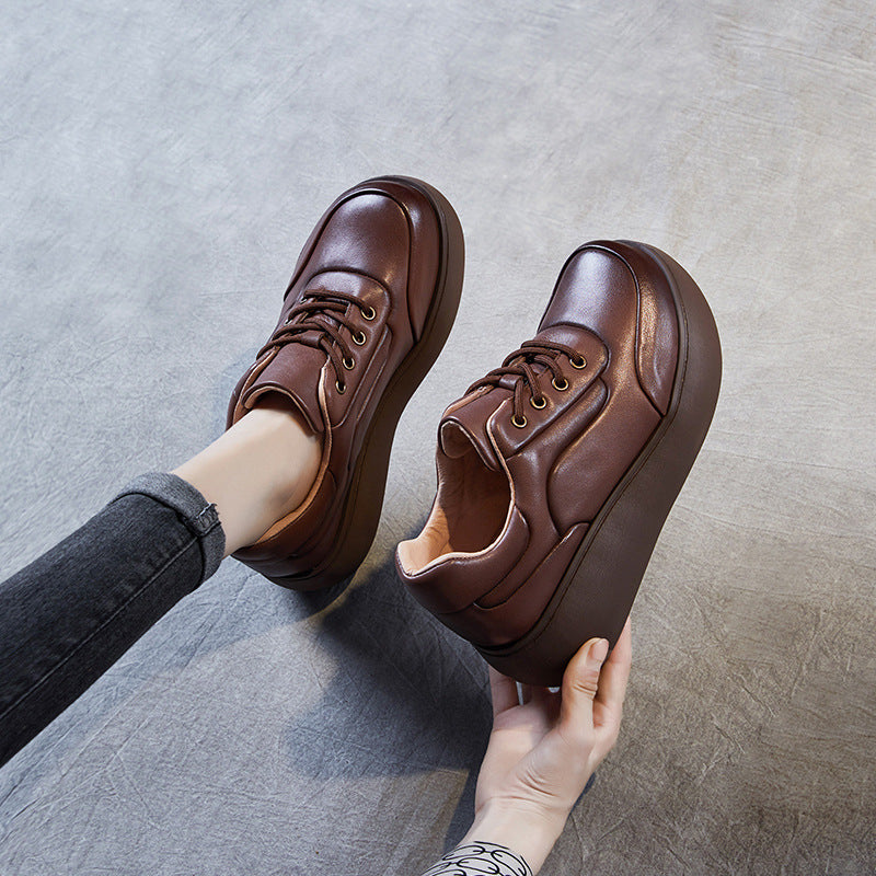 Dame Chunky Platform Sneakers med ergonomisk støtte Stilla