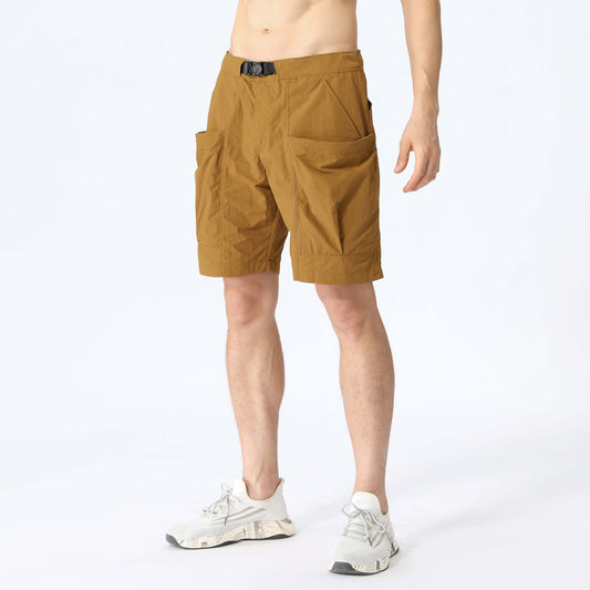 Herre Multifunktionelle Trekking-Shorts med praktiske lommer og justerbar talje Stilla