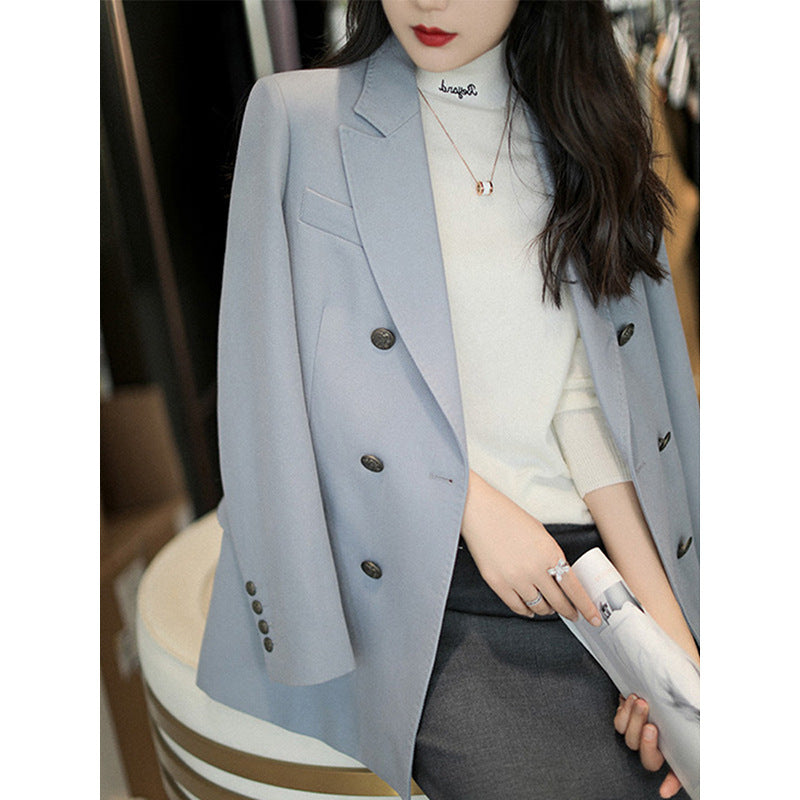 Dame elegant blazer i høj kvalitet med fine knapdetaljer Stilla