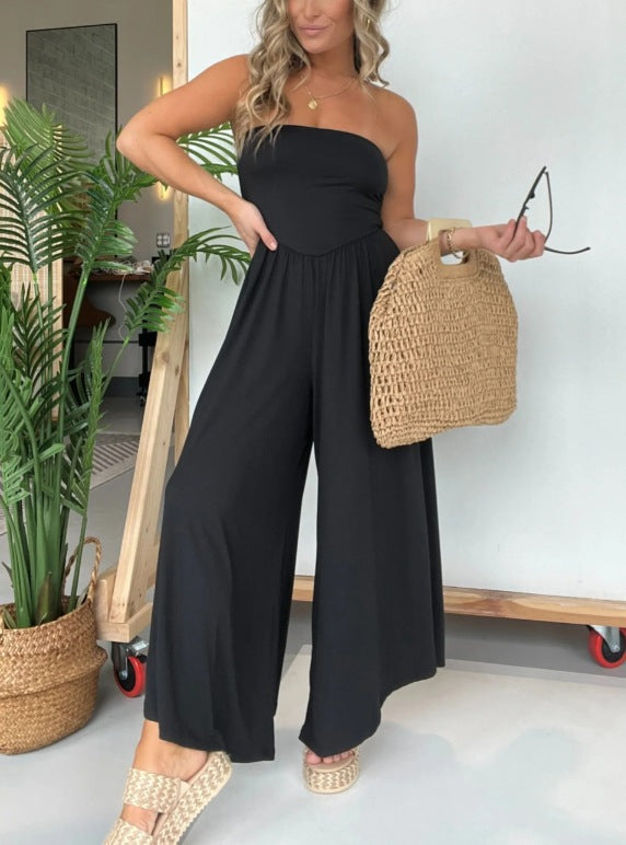 Kvinde Strapless Bred Ben Jumpsuit Stilla 1750322261