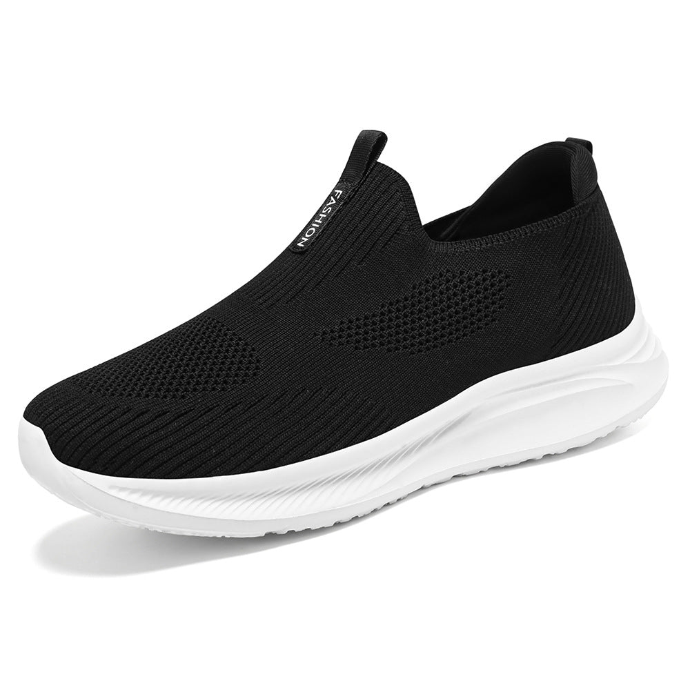 Damer Åndbare Slip-On Løbesko med elastisk Såle Stilla