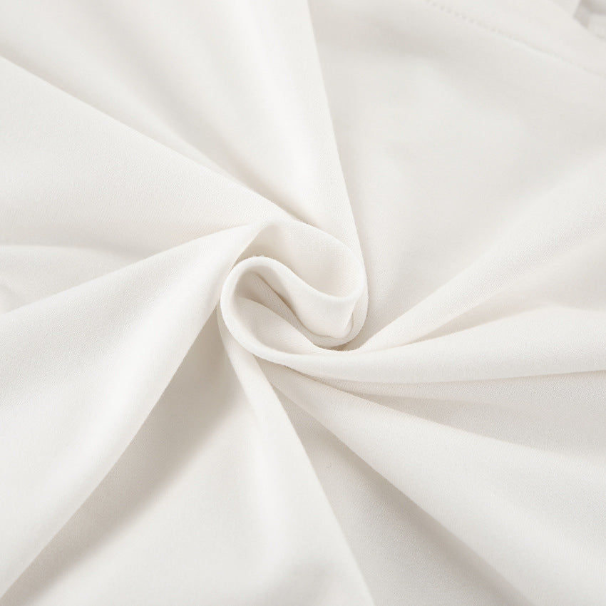 Dame afslappet cropped top og shorts sæt Stilla